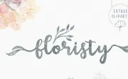 Floristy - Floral Font