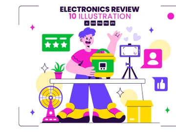 10 Electronics Review Illustration preview picture