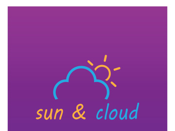 Sun logo design with a modern concept. preview picture