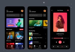 Music App UI Kit