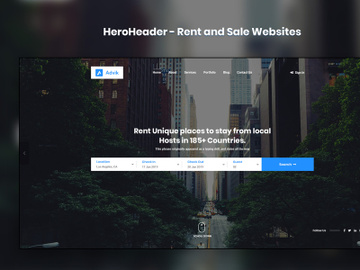 HeroHeader for Rent and Sale Websites preview picture