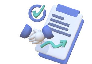 3d Illustration Approved Stamp