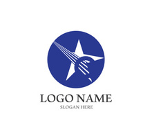 Star icon template vector illustration design