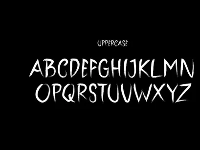 Blank Street - Hand Drawn Brush Font