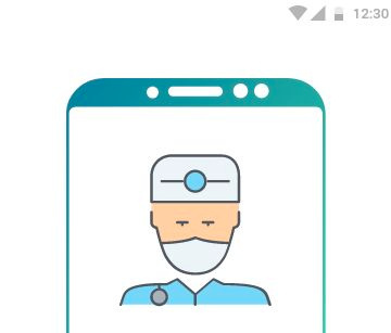 Doctriod Healthcare App free mobile UI kit – Adobe XD