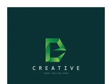 creative letter e logo design, for brand, startup, business, company, identity, application, vector
