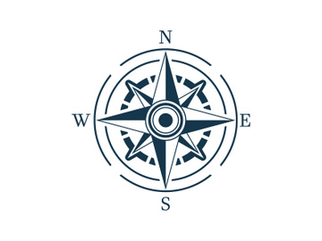 Compass icon illustration design preview picture