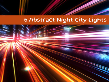 Abstract night city lights background preview picture
