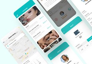 Salon App design