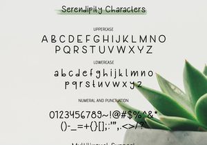 Serendipity Font
