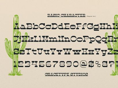 Abron Clinton | Western Slab Serif