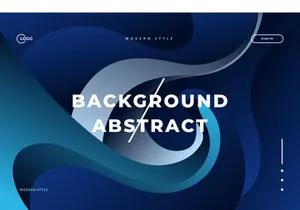 3d Abstract Background Gradient Blue