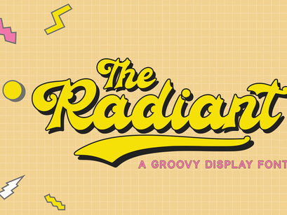 Radiant - Groovy Font
