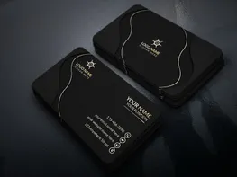 Luxury Business Card Design Template preview picture