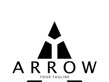 Arrow vector illustration icon Logo Template design preview picture