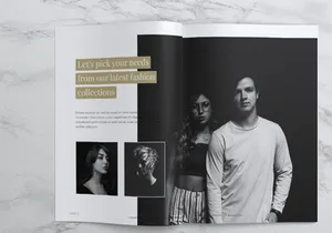 HUMAN Minimalist Lookbook Magazines