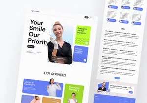 Dental Clinic Landing Page