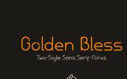 Golden Bless - Modern Sans Serif