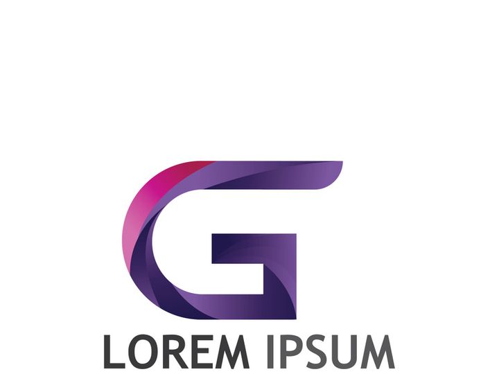 Initial G letter logo that is unique and modern.