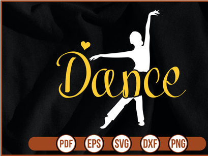 dance t shirt Design