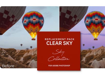 Sky Replacement Bundle for Adobe Photoshop 2021 and late