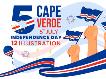 12 Cape Verde Independence Day Illustration preview picture