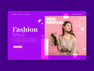 Fashion Webtemplate preview picture