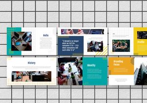 Yellue Brand Google Slide Template