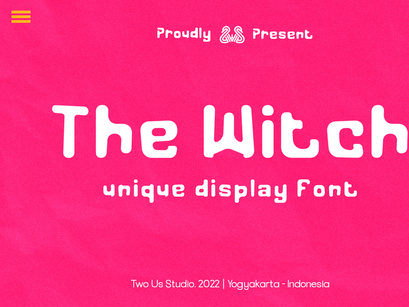 THE WITCH - UNIQUE DISPLAY FONT