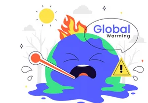 10 Global Warming Illustration