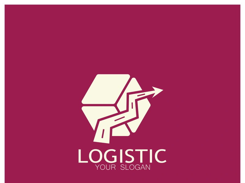 logistics logo icon illustration vector design  distribution symbol  delivery of goods  economy  finance
