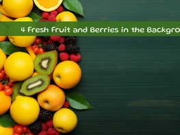 Fresh Fruit and Berries in the Background preview picture