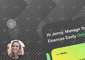 Desain UI/UX aplikasi mobile Keuangan
