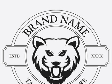 Tiger logo vintage preview picture