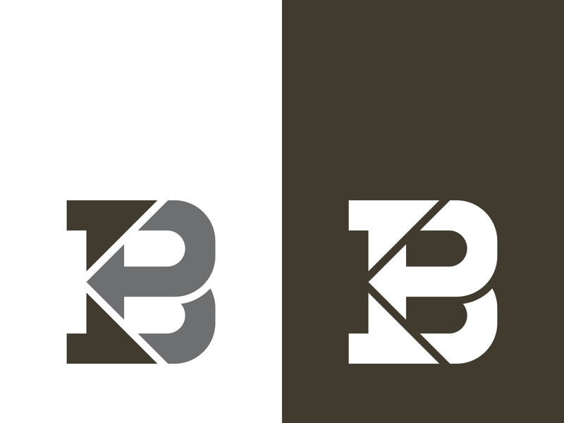 B letter logo template vector illustration