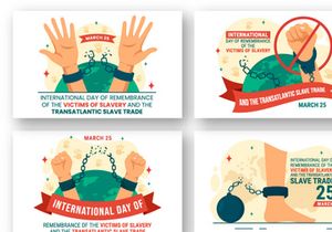 12 the Victims of Slavery and the Transatlantic Slave Illustration