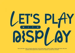 Glowdust - Display Sans