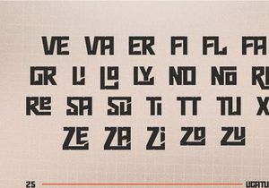 Norezo - A Futuristic Display Font