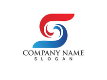 S Logo and symbol vector icon