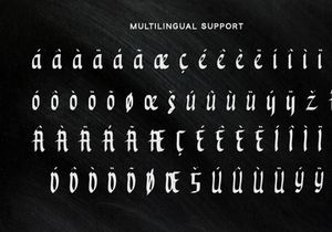 Blackthorn - Display Font
