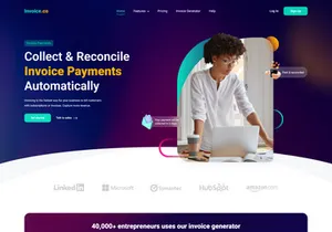 Invoice Payment Landing Page
