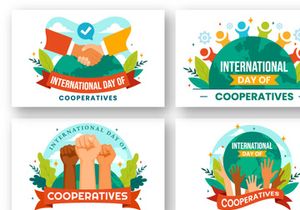9 International Day of Cooperatives Illustration