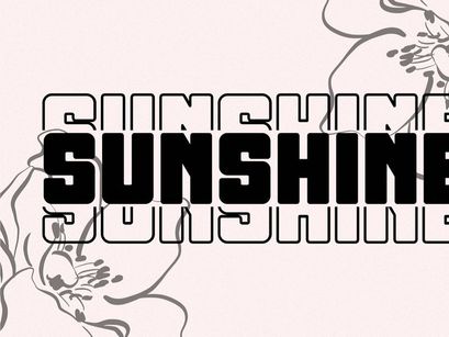 Chunky Stacked - Modern Display Font