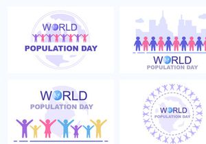 15 World Population Day Illustration
