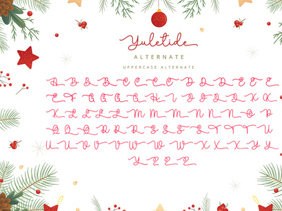 Yuletide - Handwritten Font