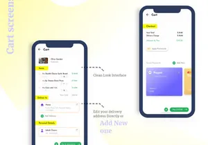 Foodie - Food Ordering App UI kit