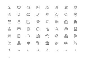 Essential Travel Icons