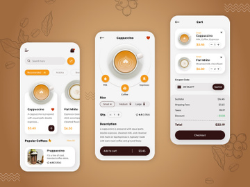 Café Coffee House Mobile App preview picture