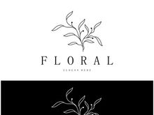 Elegant floral and leaf frame. Delicate botanical vector illustration for labels, spas, corporate identity, and wedding invitations