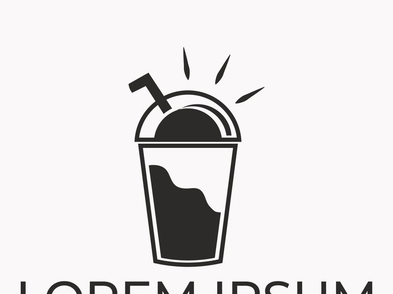 Bubble tea logo